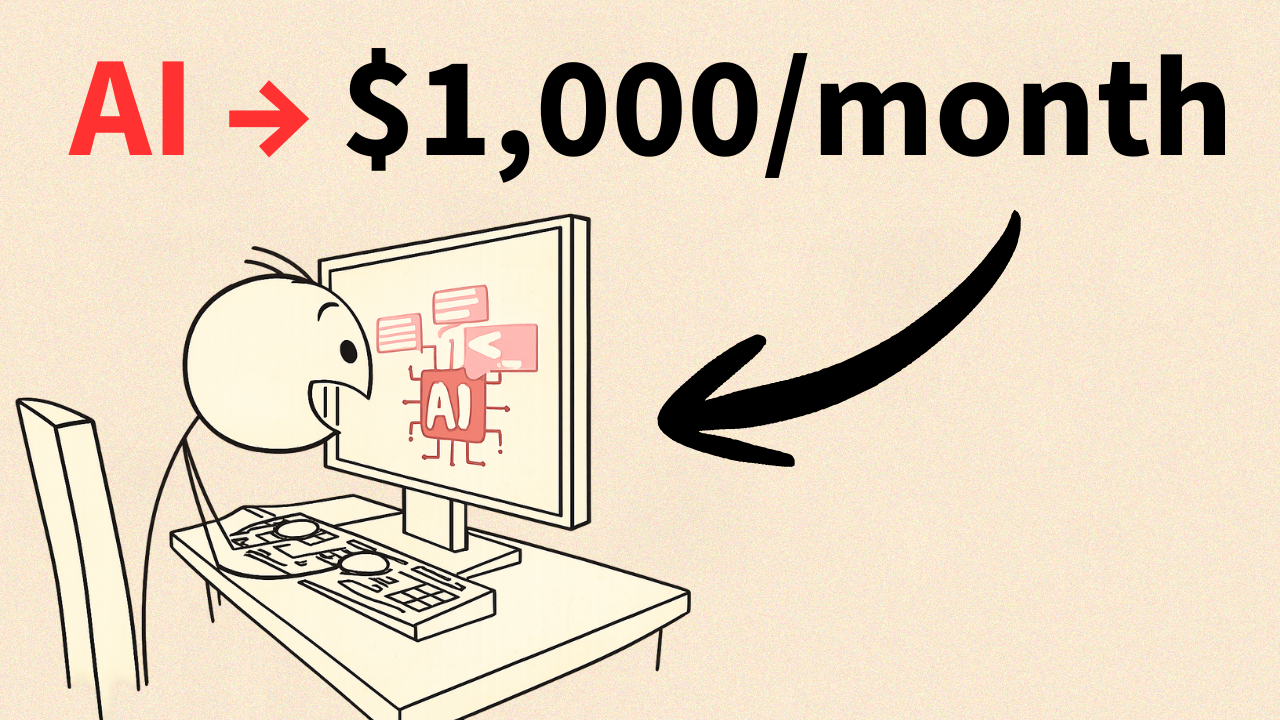 AI Side Hustle $1kmonth