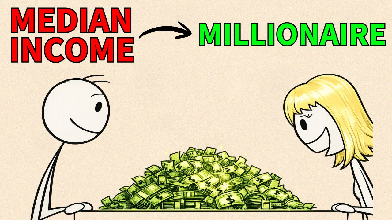 How Normal People Get Rich on a Median Income (2026 Playbook)